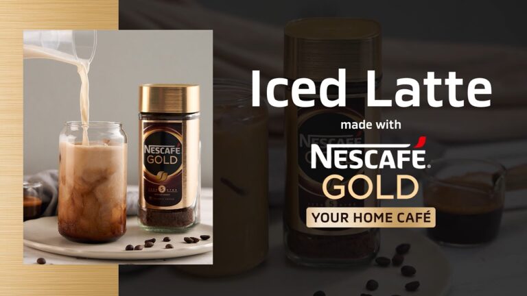 Eiskaffee mit einem besonderen Twist selbstgemacht