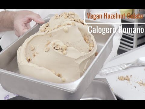 Selbstgemachte vegane Gelato-Kreationen