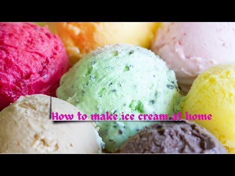 Eigene Eiskreationen zu Hause herstellen