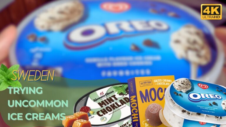 Die cremigen Texturen von Eiscreme entdecken