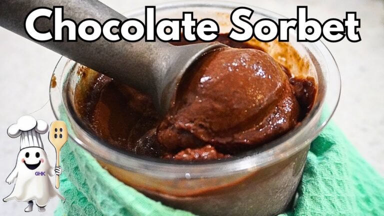 Verf&uuml;hrerische Kreationen mit Schokoladensorbet