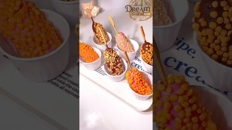Dekadente Milchshake-Karte mit modernen Eis-Kreationen