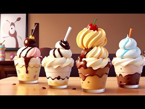 Exotische Eiskreationen Entdecken