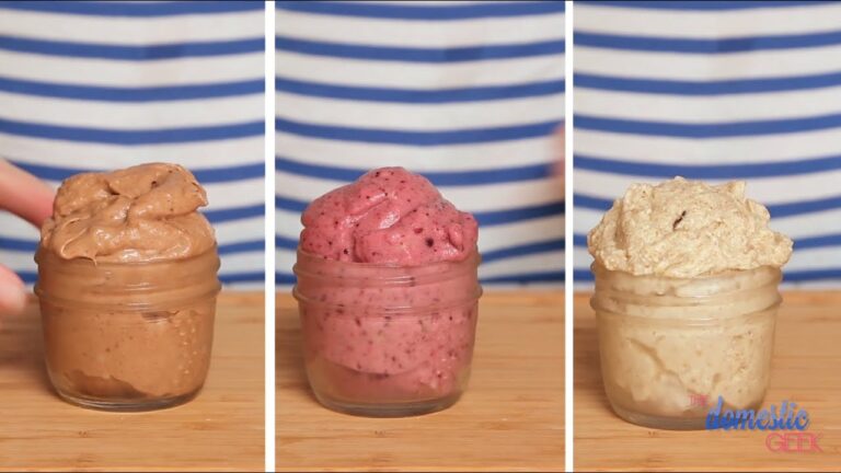 Schuldfreie Eiscreme-Leckereien selbstgemacht