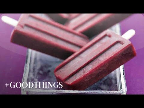 Hausgemachte Blaubeerwirbel-Pops