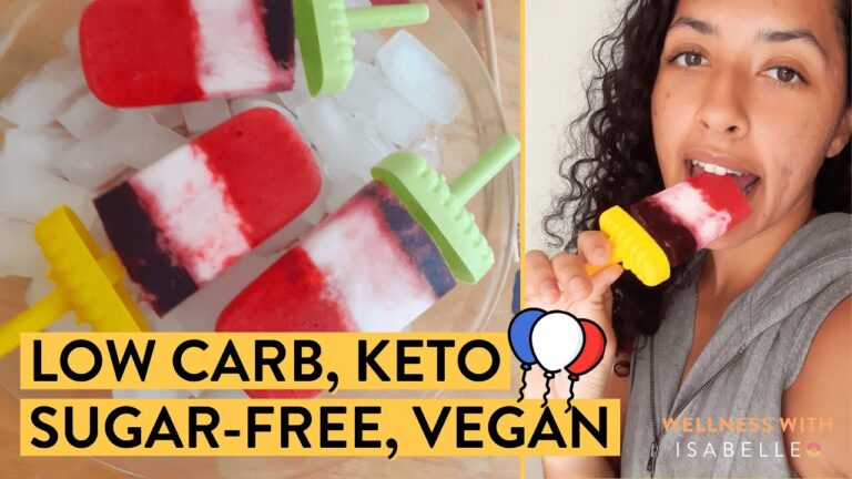 Erfrischende Low-Carb-Popsicle-Optionen