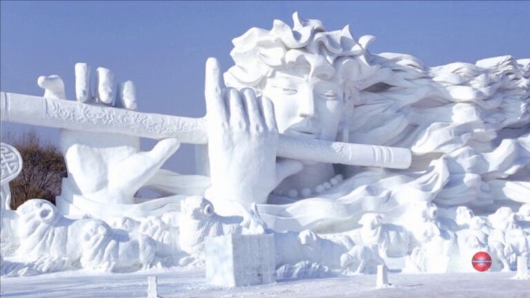 Kulturelle Winterfestivals und Eis-Trends
