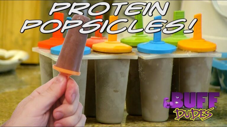 Gesunde proteinreiche Popsicle-Rezepte