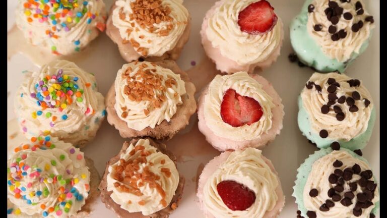 Kreative Muffin-Rezepte mit Eiscreme