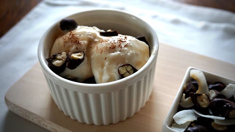 Verf&uuml;hrerische vegane Frozen-Yogurt-Leckereien