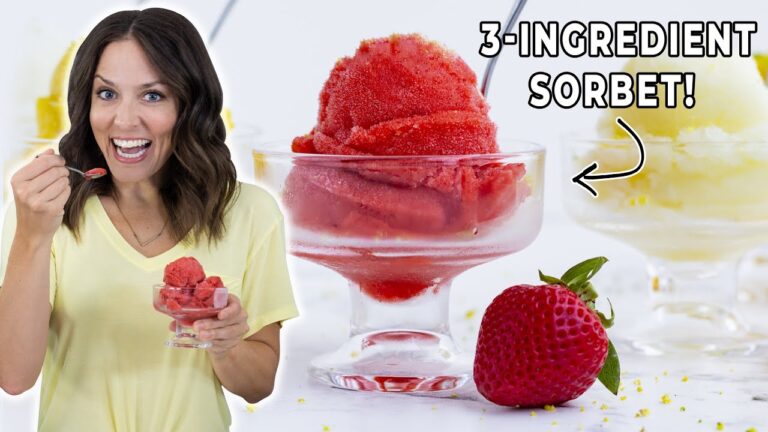 Einfache Frucht-Eis-Sorbets zum Selbermachen