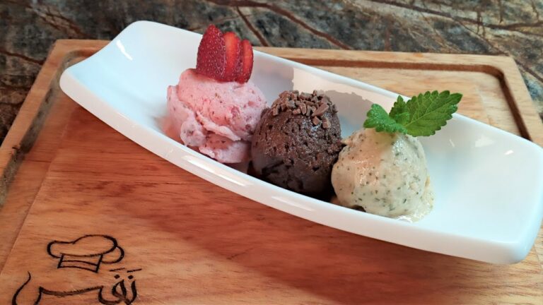 K&ouml;stliche Fruchteis-Kreationen