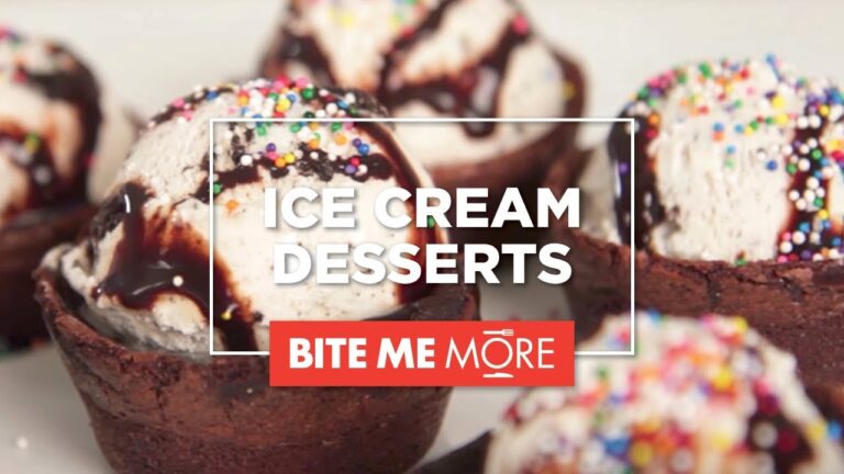 Zeitgen&ouml;ssische Eiskreationen: Innovative Dessertideen
