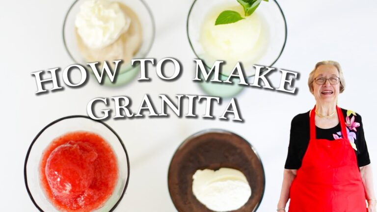 Kreative s&uuml;&szlig;e Kaffee-Granita-Rezepte