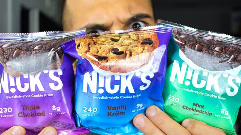 N&auml;hrstoffreiche Protein-Eis-Sandwiches