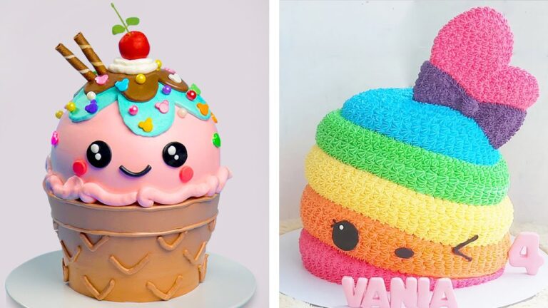 Kreative Ideen f&uuml;r k&uuml;nstlerische Eistorten