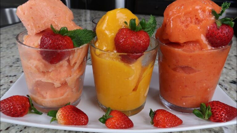 Leckere Sorbet-Ideen f&uuml;r sommerliche Gen&uuml;sse