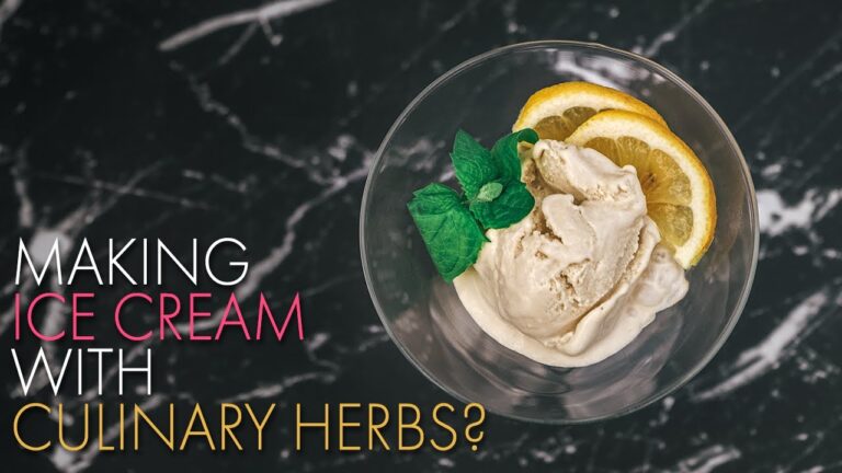 Erfrischende Rezepte f&uuml;r Kr&auml;uter-infused Gelato