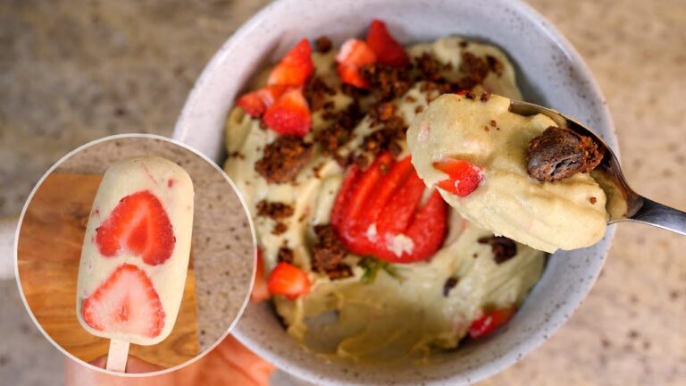 Befriedigende low-carb, milchfreie gefrorene Desserts