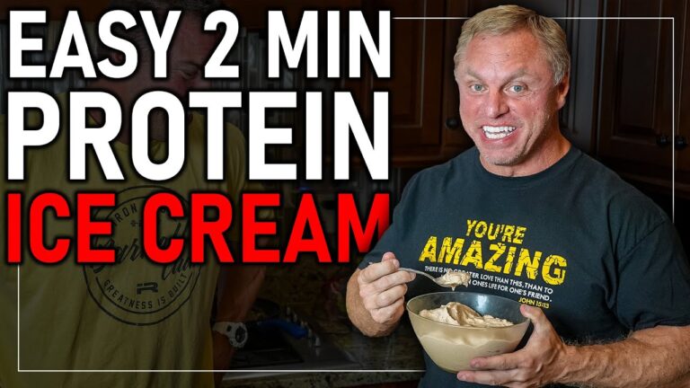 Gesunde Protein-Eiscreme-Kreationen