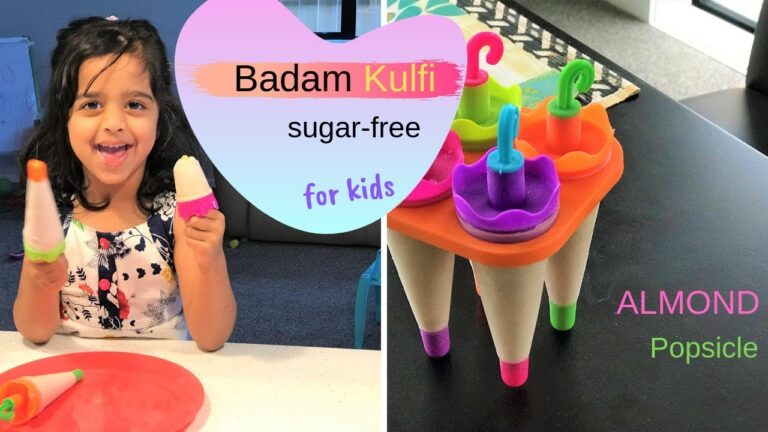 Gesunde Mandelmilch-Popsicles f&uuml;r ein schlechtes Gewissen freies Vergn&uuml;gen