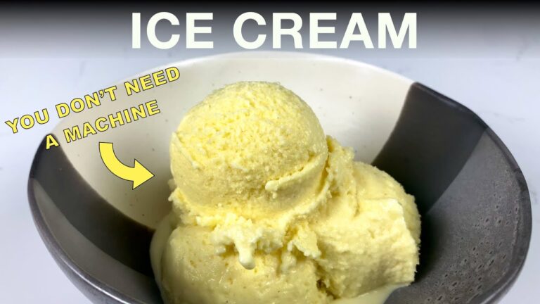 Die perfekte Eierbasis f&uuml;r Eiscreme herstellen