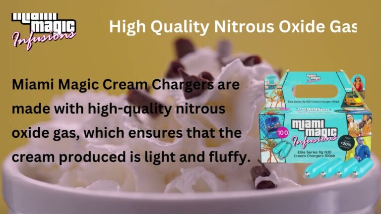 Stickstoffinfusion: Die Revolution der Eiskreation