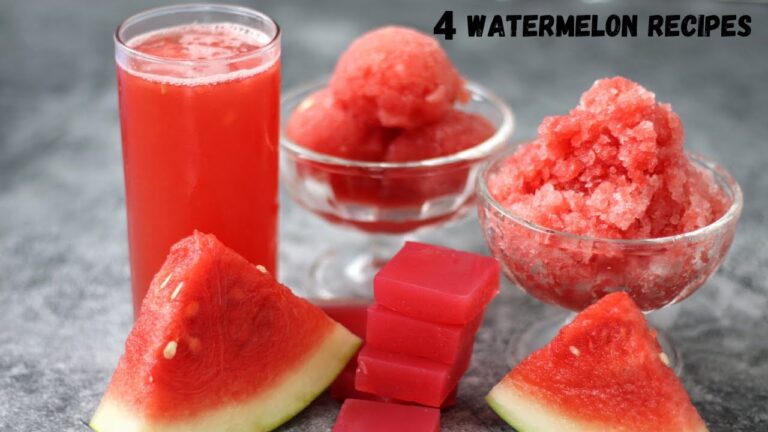 Erfrischung pur: Sorbet-Slushies zum Abk&uuml;hlen