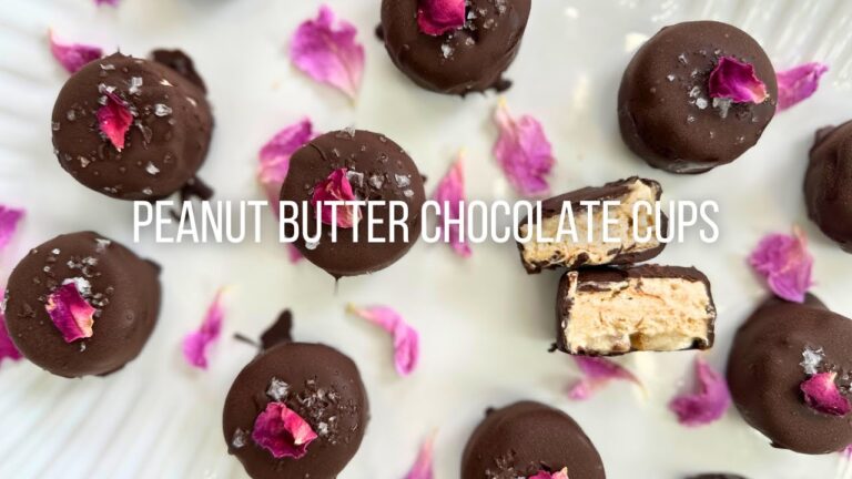 Indulgente vegane Eiscreme mit Erdnussbutter-Twist