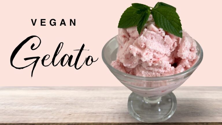 Gesunde vegane Gelato-Alternativen