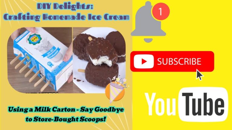 Selbstgemachte milchfreie Eisfreuden