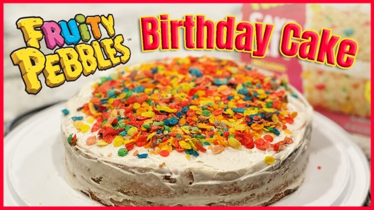 Leckere Desserttoppings mit Fruity Pebbles