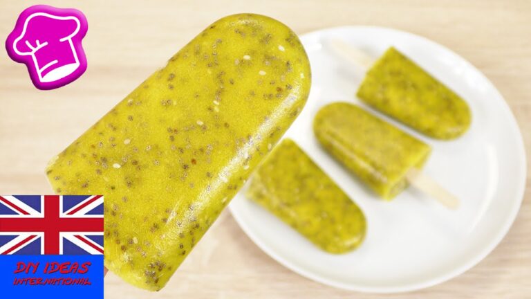 Gesunde Kreationen mit Chia-Samen-Eiscreme