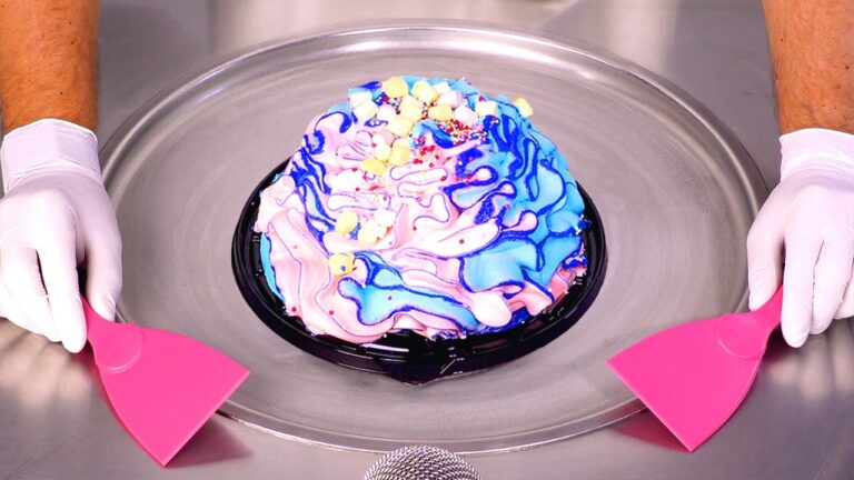 Festliche und bunte Eis-Kreationen