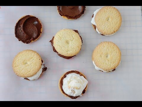 Einzigartige Eissandwich-Ideen mit Mandeln