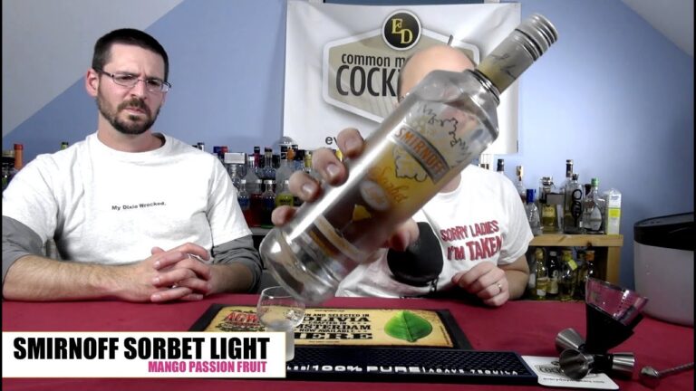 Sorbet mit einem Hauch von Alkohol: Ein erfrischender Genuss