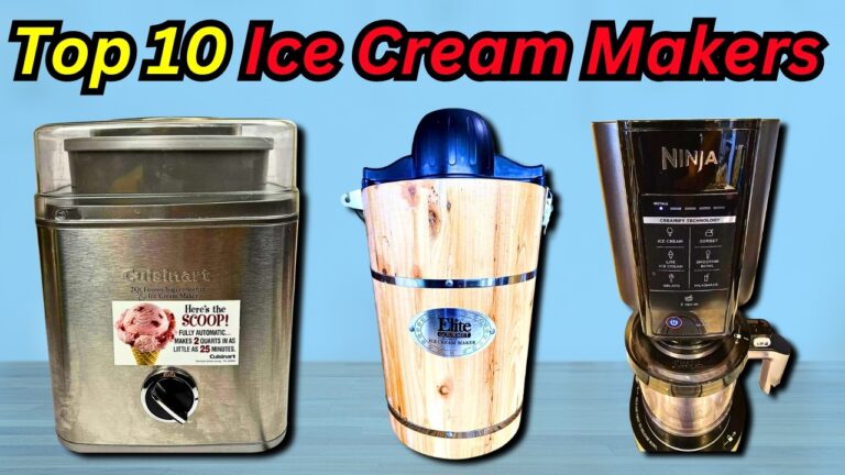Die beste Eismaschine f&uuml;r cremige K&ouml;stlichkeiten