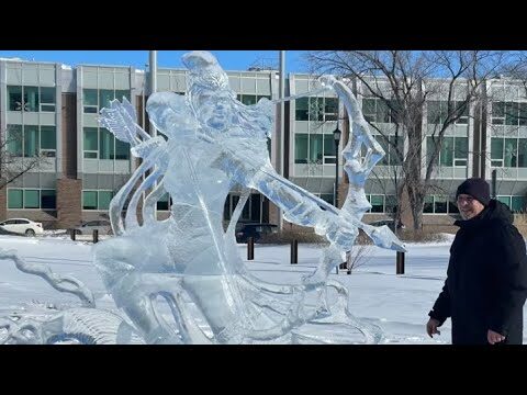 Internationale Eiskunst-Wettbewerbe: Meisterwerke aus Eis