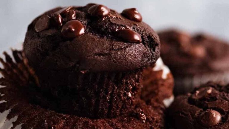Verf&uuml;hrerische Rezepte f&uuml;r Schokoladen-Eismuffins