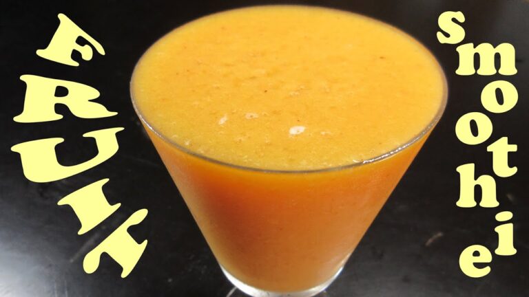 Erfrischende vegane Leckereien mit tropischen Fruchtmischungen