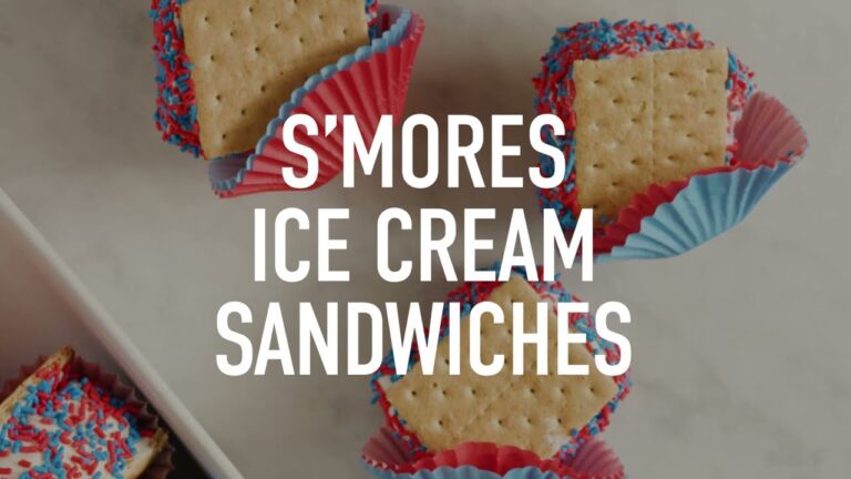 Hausgemachte S’mores-Eis-Sandwich Ideen