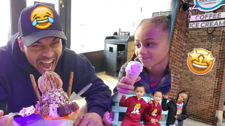 Eiscreme-Sorten für Familienausflüge