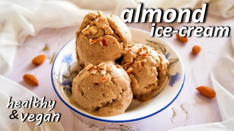 Verw&ouml;hnende Mandelmilch-Eiscreme-Desserts