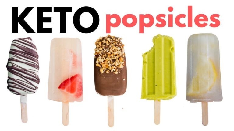 Leckere Low-Carb-Popsicle-Ideen