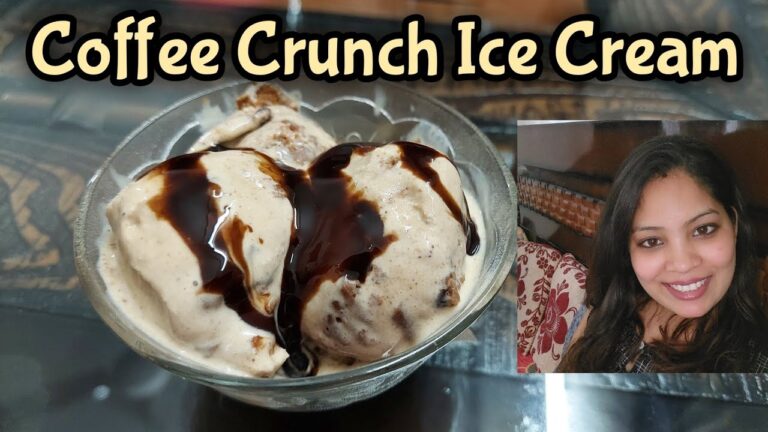 Ikonische Eiskreationen mit Kaffeeknusper