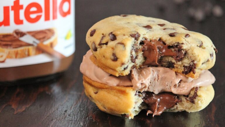 Dekadente Nutella-Eis-Sandwich-Rezepte