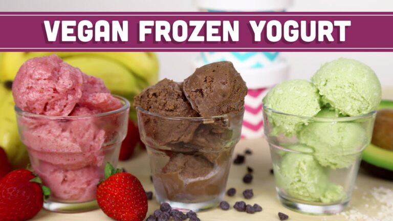 Kreative vegane Eisleckereien
