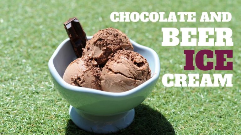 Erfrischende Bier-Eiscreme-Desserts