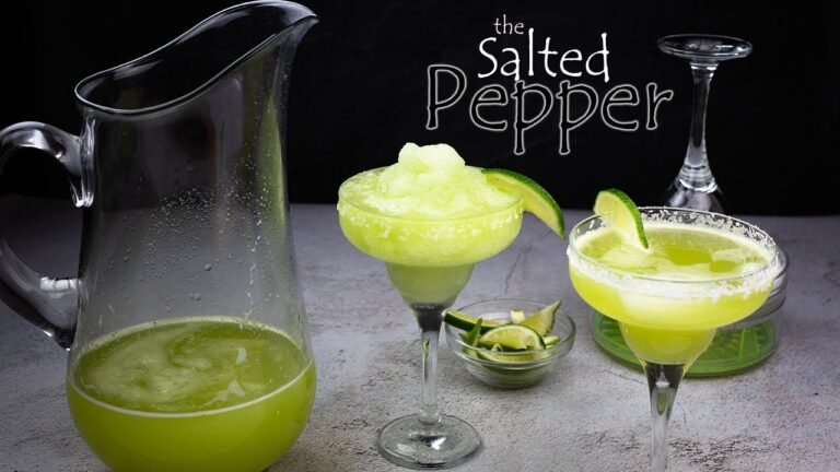 Leckere gefrorene Margaritas mit einem Twist