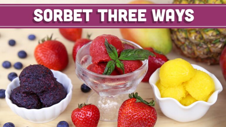 Erfrischende Sorbet-Rezepte f&uuml;r einen gesunden Lebensstil
